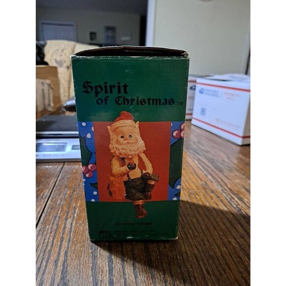Vintage 1991 Spirit of Christmas Albert & Price Santa Elf Stocking Hanger - Picture 8 of 11